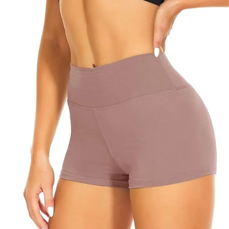 3 Inch Biker Workout Shorts – High Waist and Stretchable