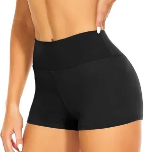 3 Inch Biker Workout Shorts – High Waist and Stretchable