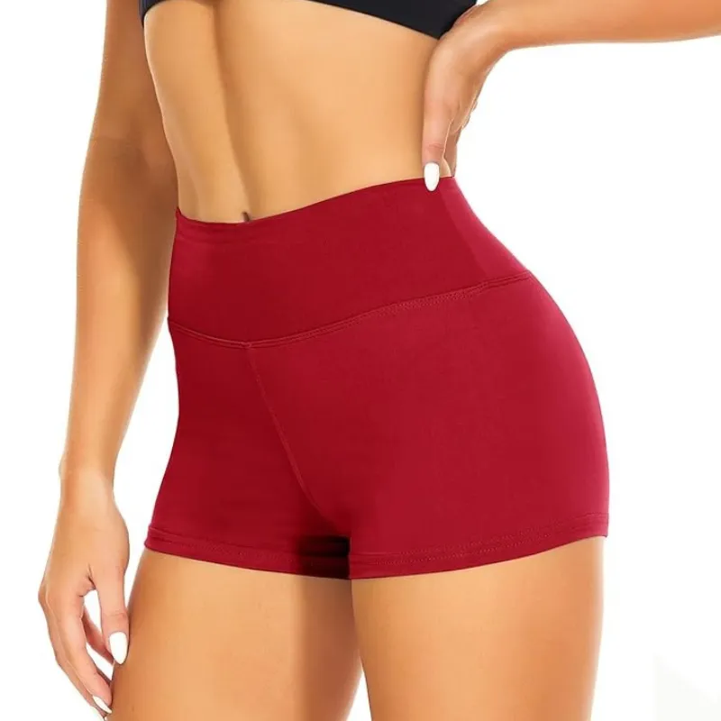 3 Inch Biker Workout Shorts – High Waist and Stretchable
