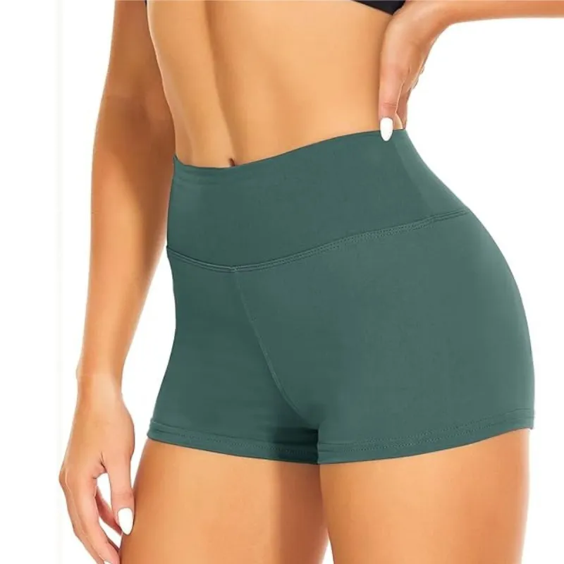 3 Inch Biker Workout Shorts – High Waist and Stretchable