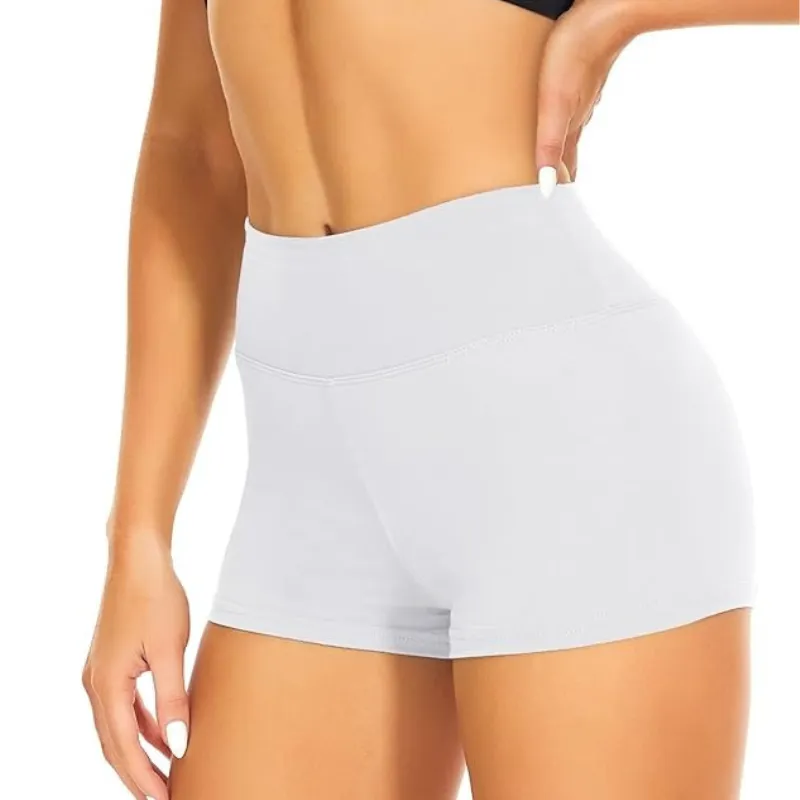 3 Inch Biker Workout Shorts – High Waist and Stretchable