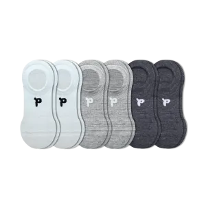 6 Pack - Women's No Show Socks