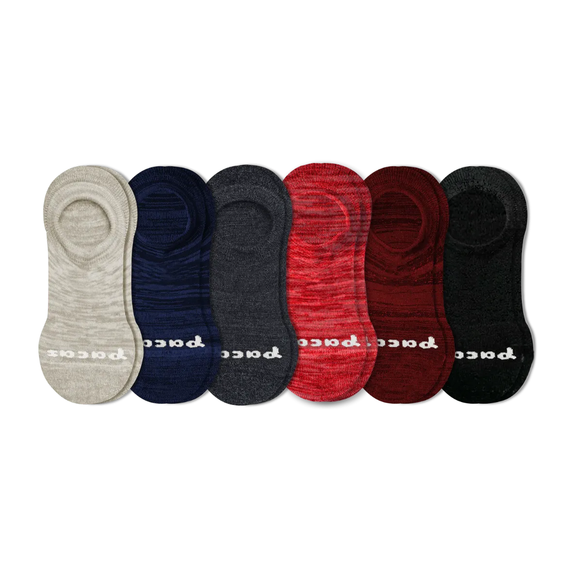 6 Pack - Women's No Show Socks