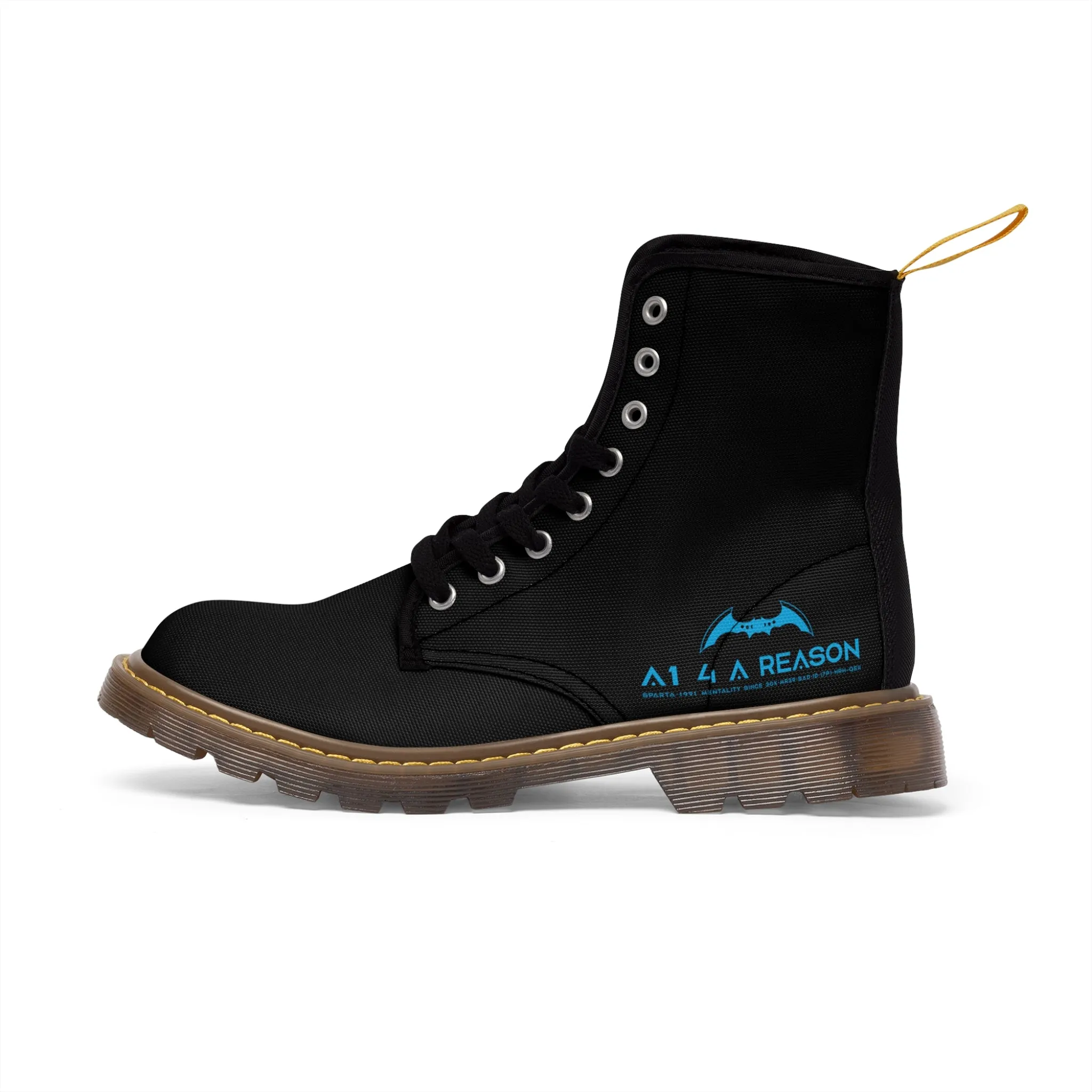 A1 4 A Reason Black Canvas Boots