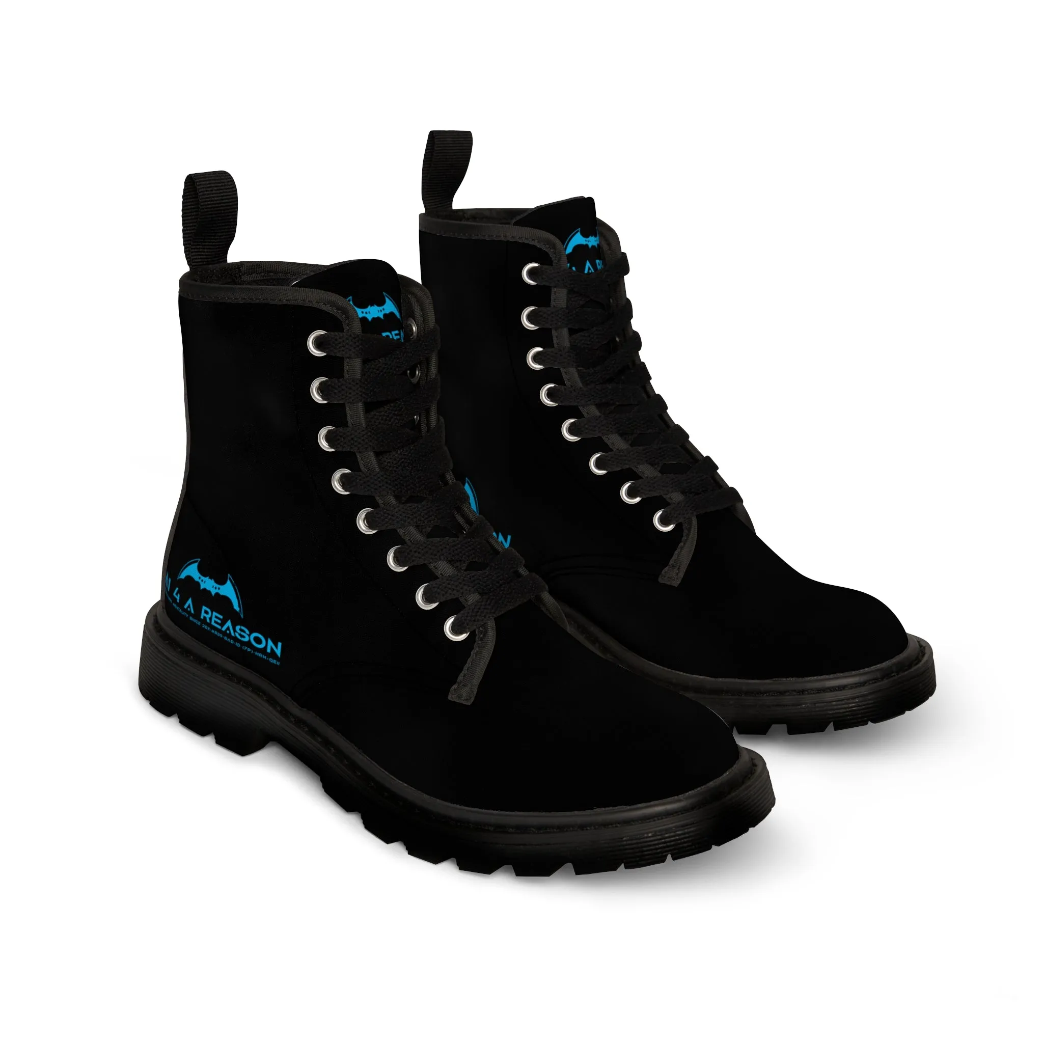 A1 4 A Reason Black Canvas Boots