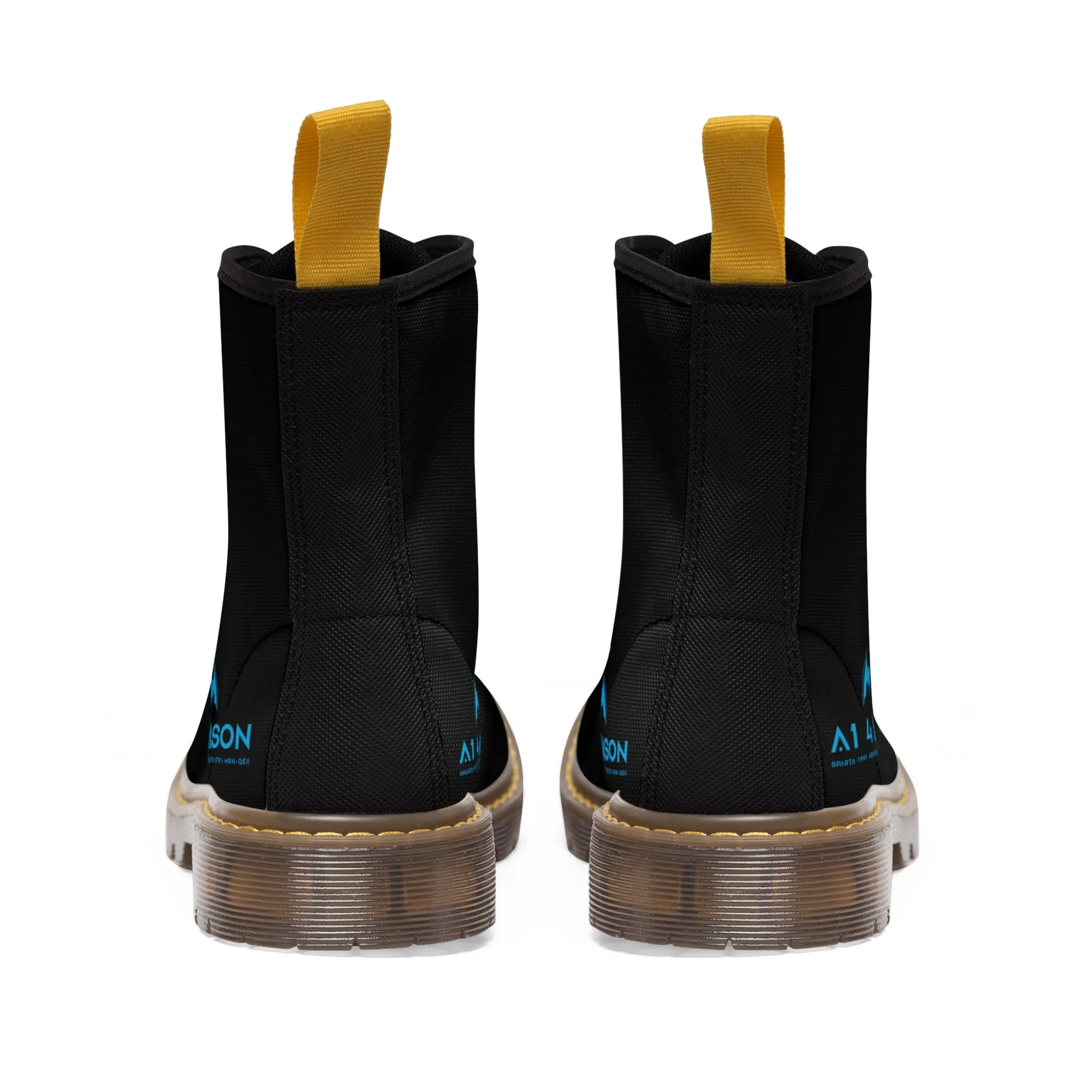 A1 4 A Reason Black Canvas Boots