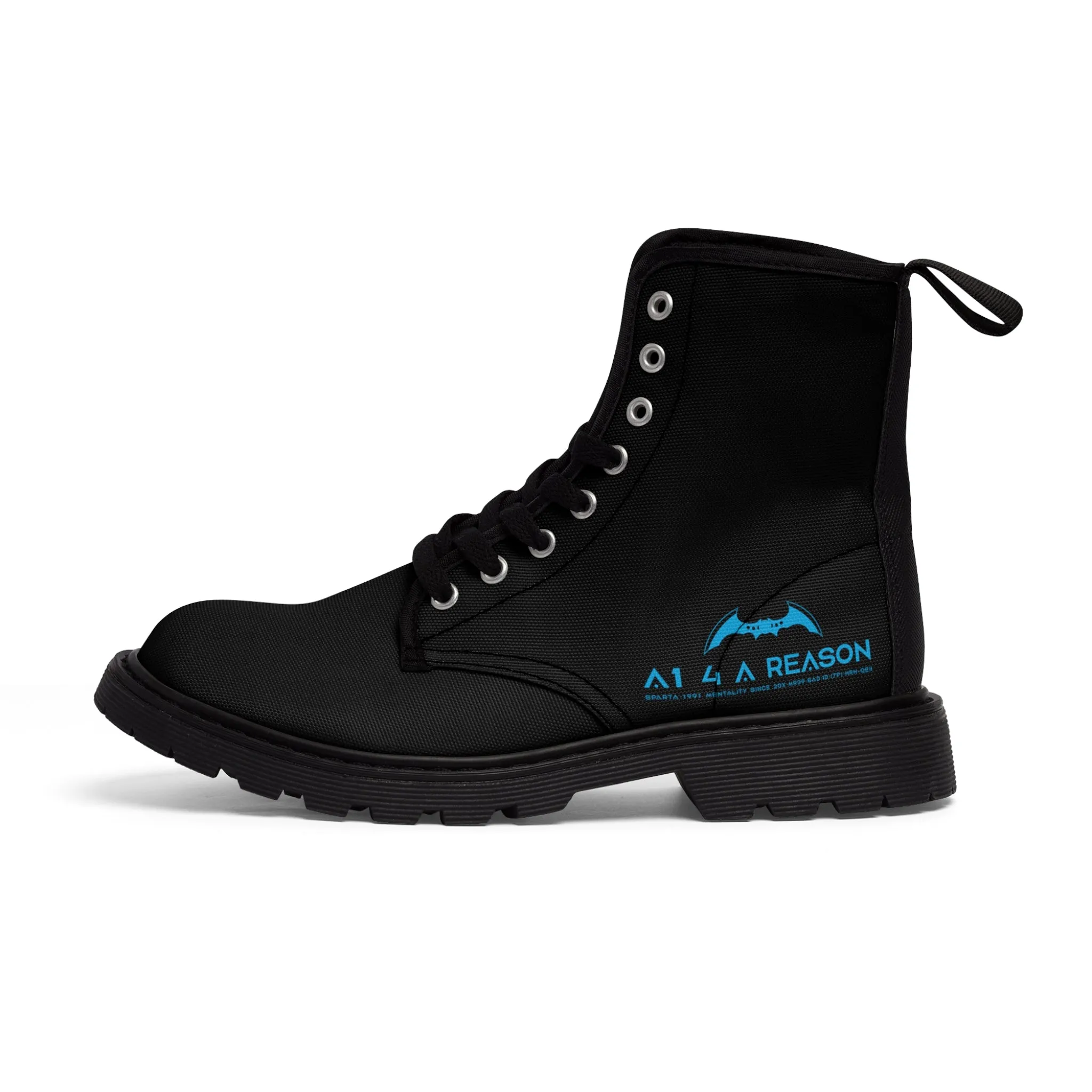 A1 4 A Reason Black Canvas Boots
