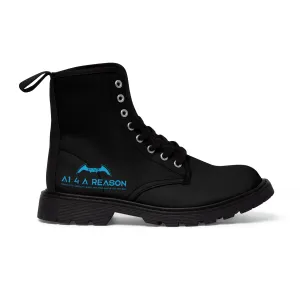 A1 4 A Reason Black Canvas Boots