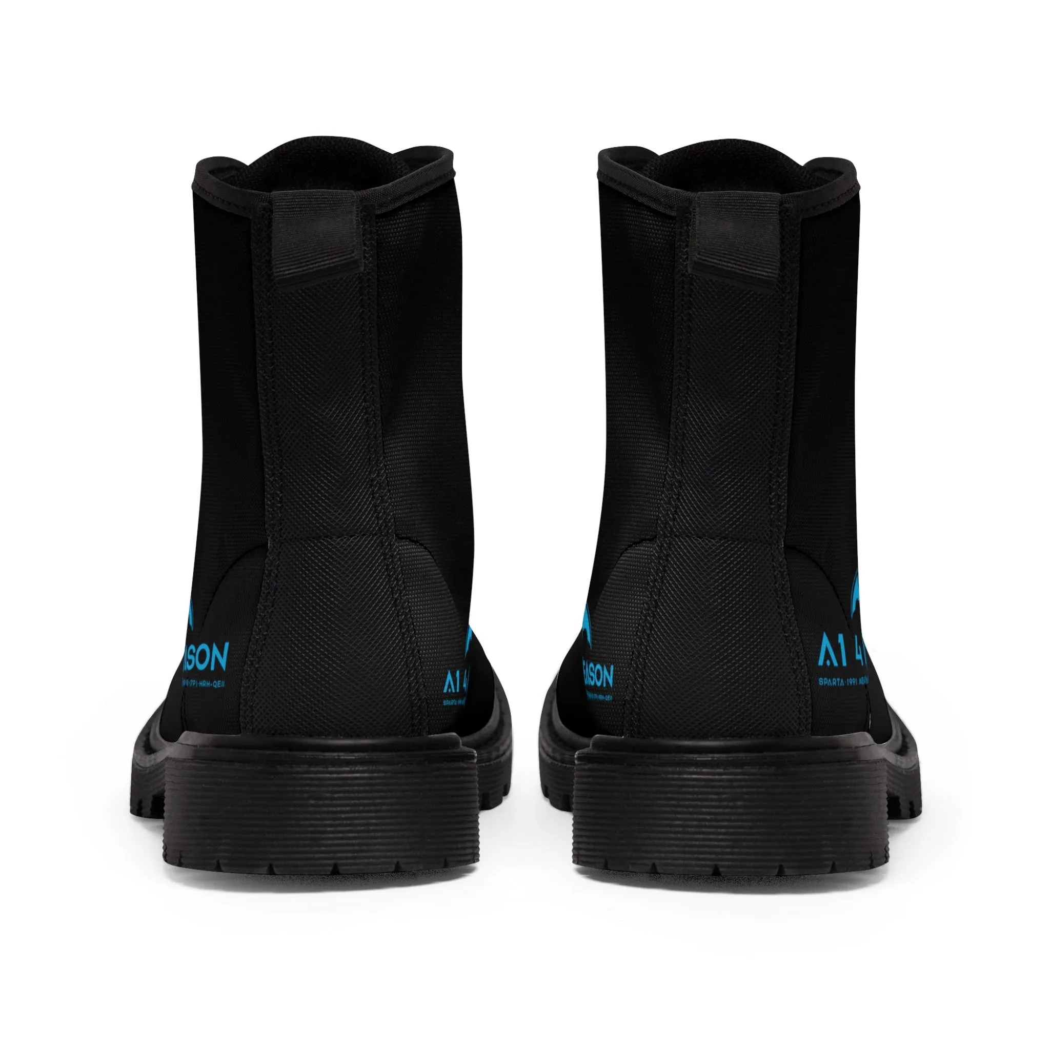 A1 4 A Reason Black Canvas Boots