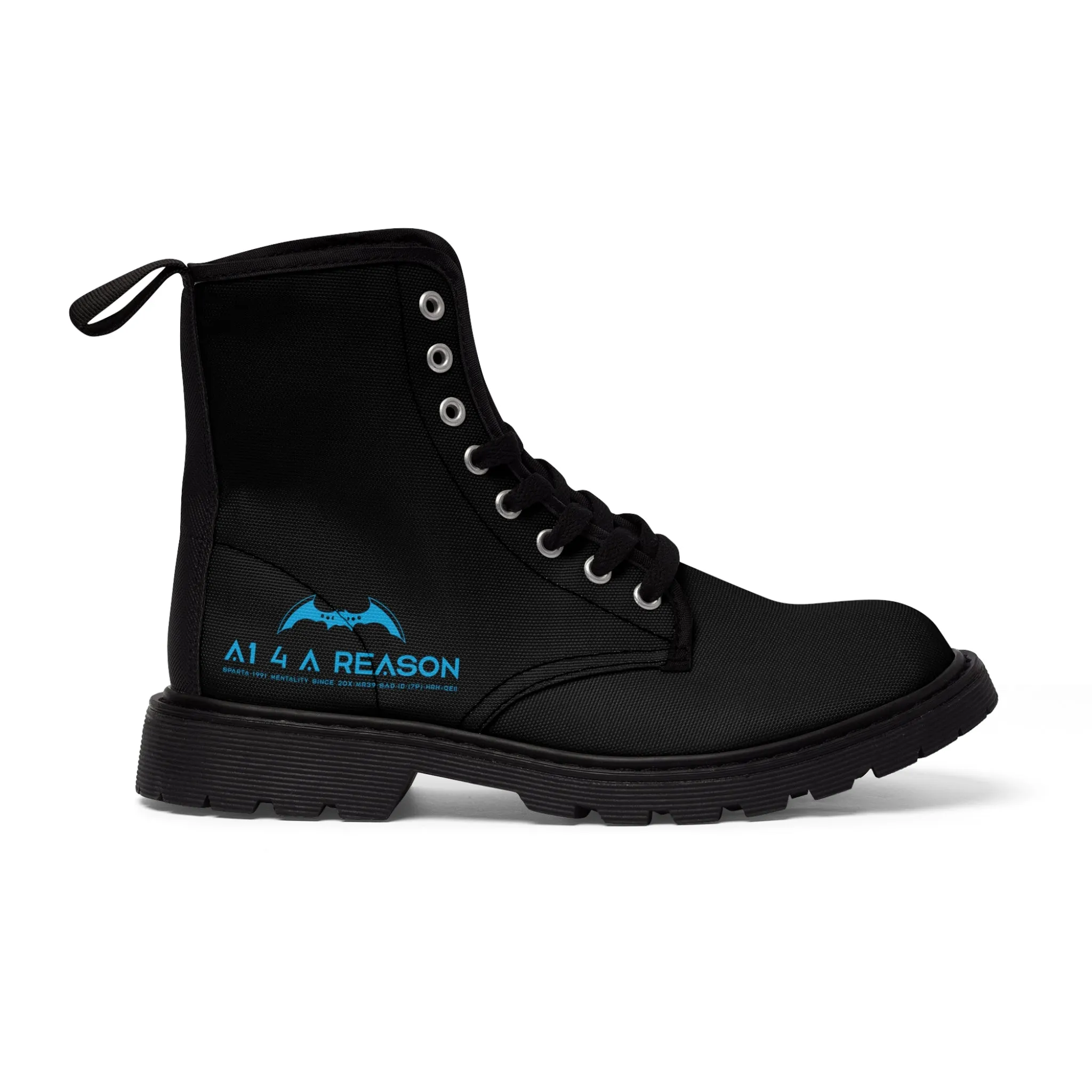 A1 4 A Reason Black Canvas Boots