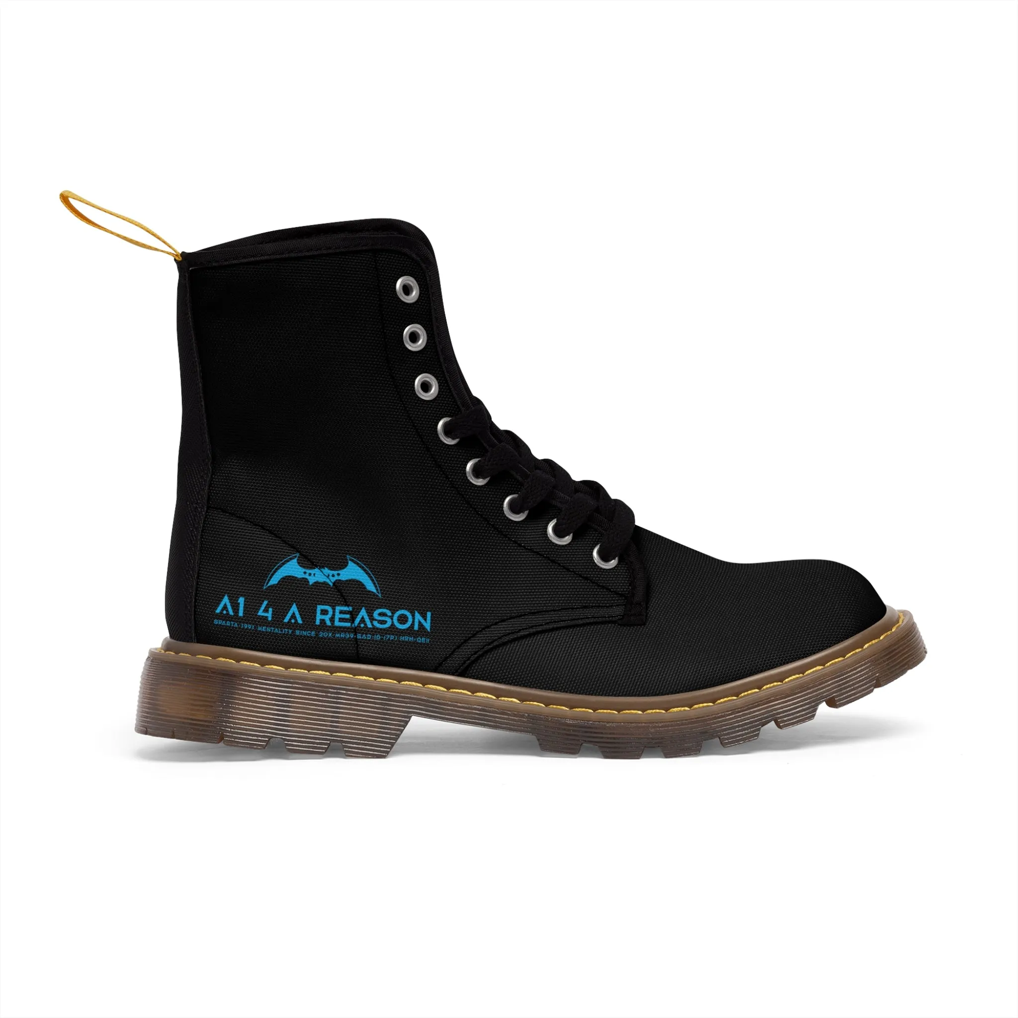 A1 4 A Reason Black Canvas Boots