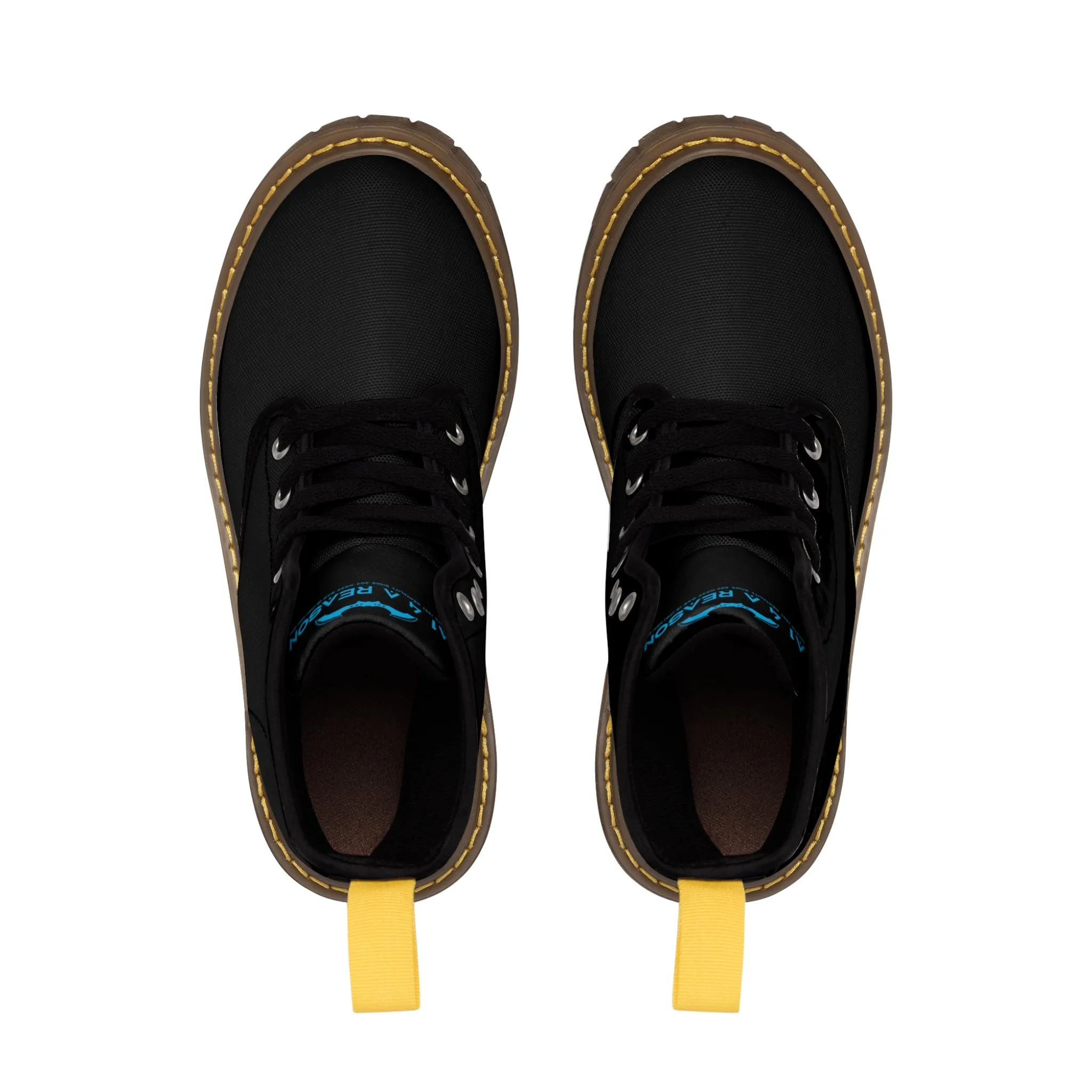 A1 4 A Reason Black Canvas Boots