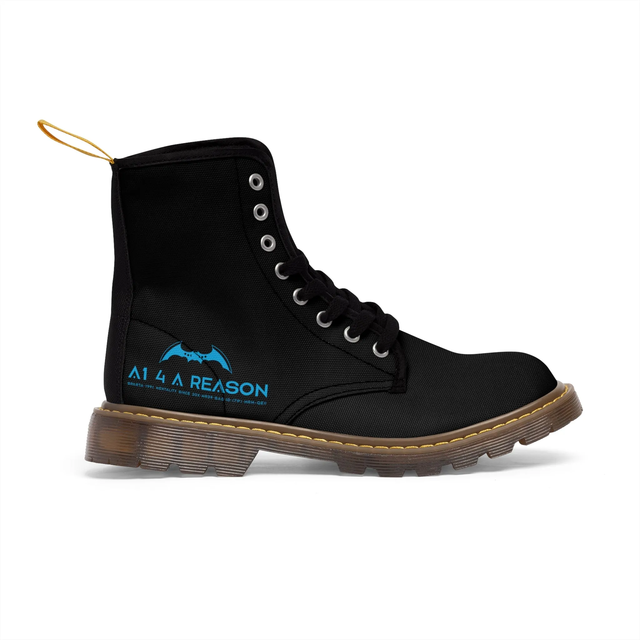 A1 4 A Reason Black Canvas Boots