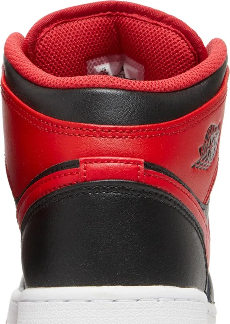 Air Jordan 1 Mid GS Alternate Bred, black