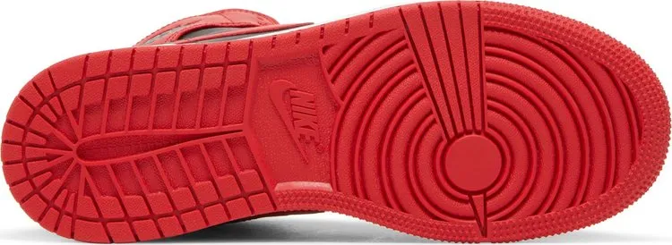 Air Jordan 1 Mid GS Alternate Bred, black