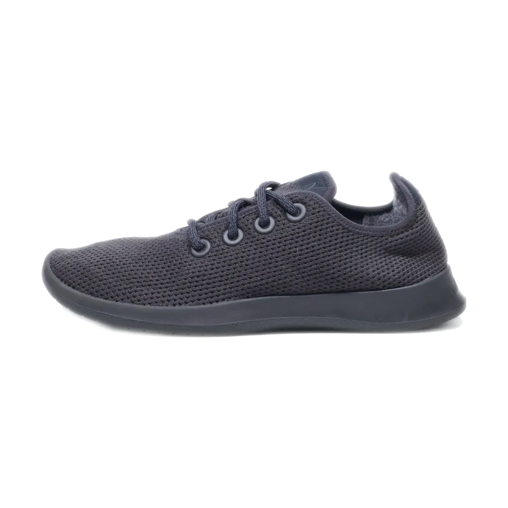 Allbirds Tree Runner Sport Shoes Fabric Black Colour For Men