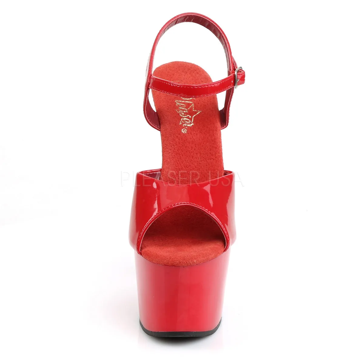 Ankle Strap Sandals with 7-inch Heels 10-colors ADORE-709