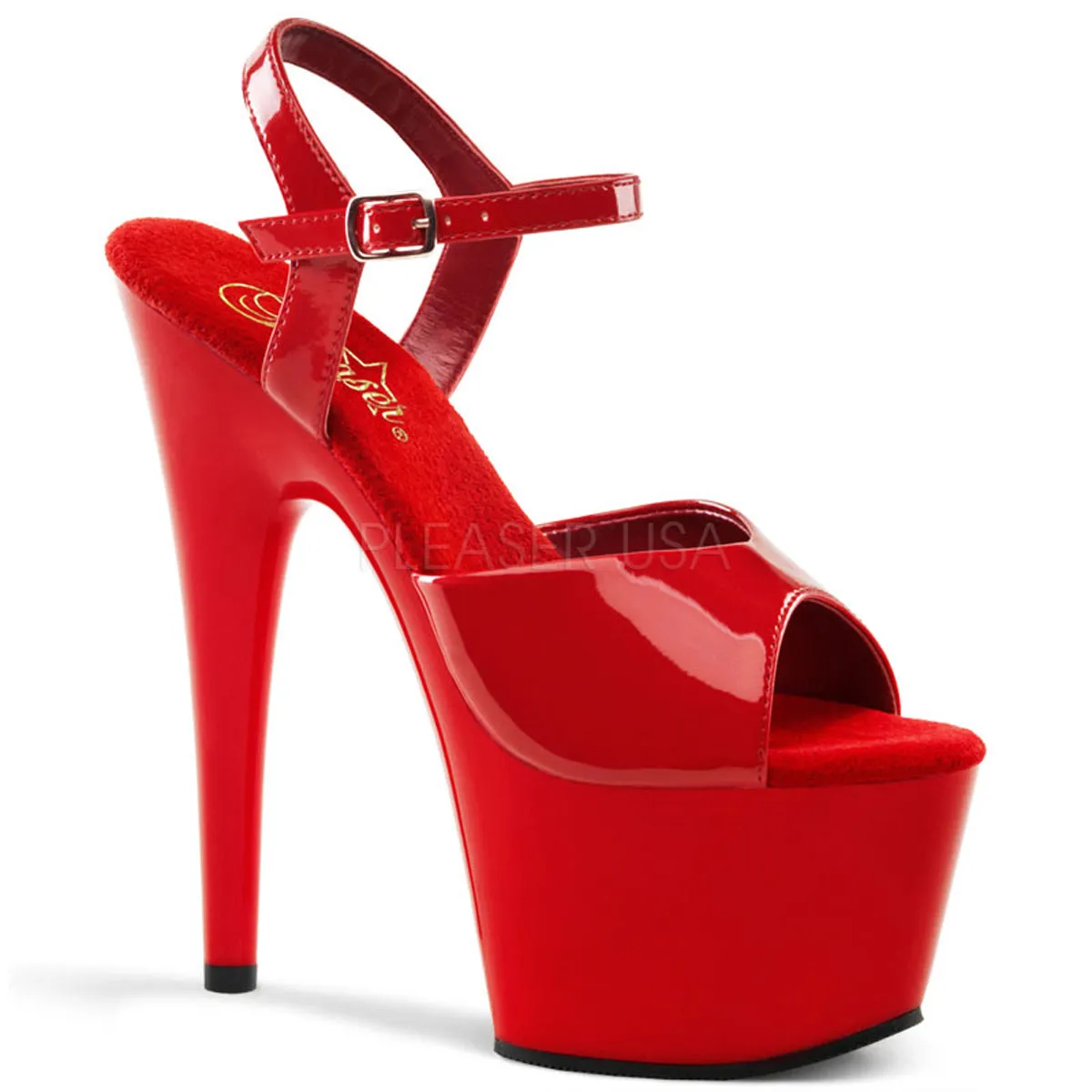 Ankle Strap Sandals with 7-inch Heels 10-colors ADORE-709