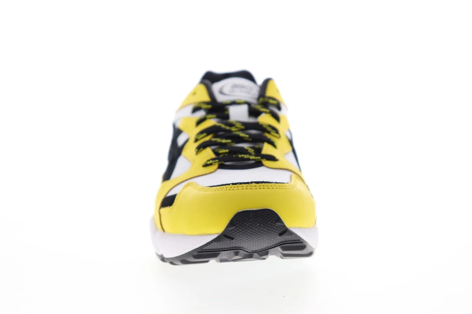 Asics Gel Diablo 1191A129-100 Mens White Yellow Lifestyle Sneakers Shoes