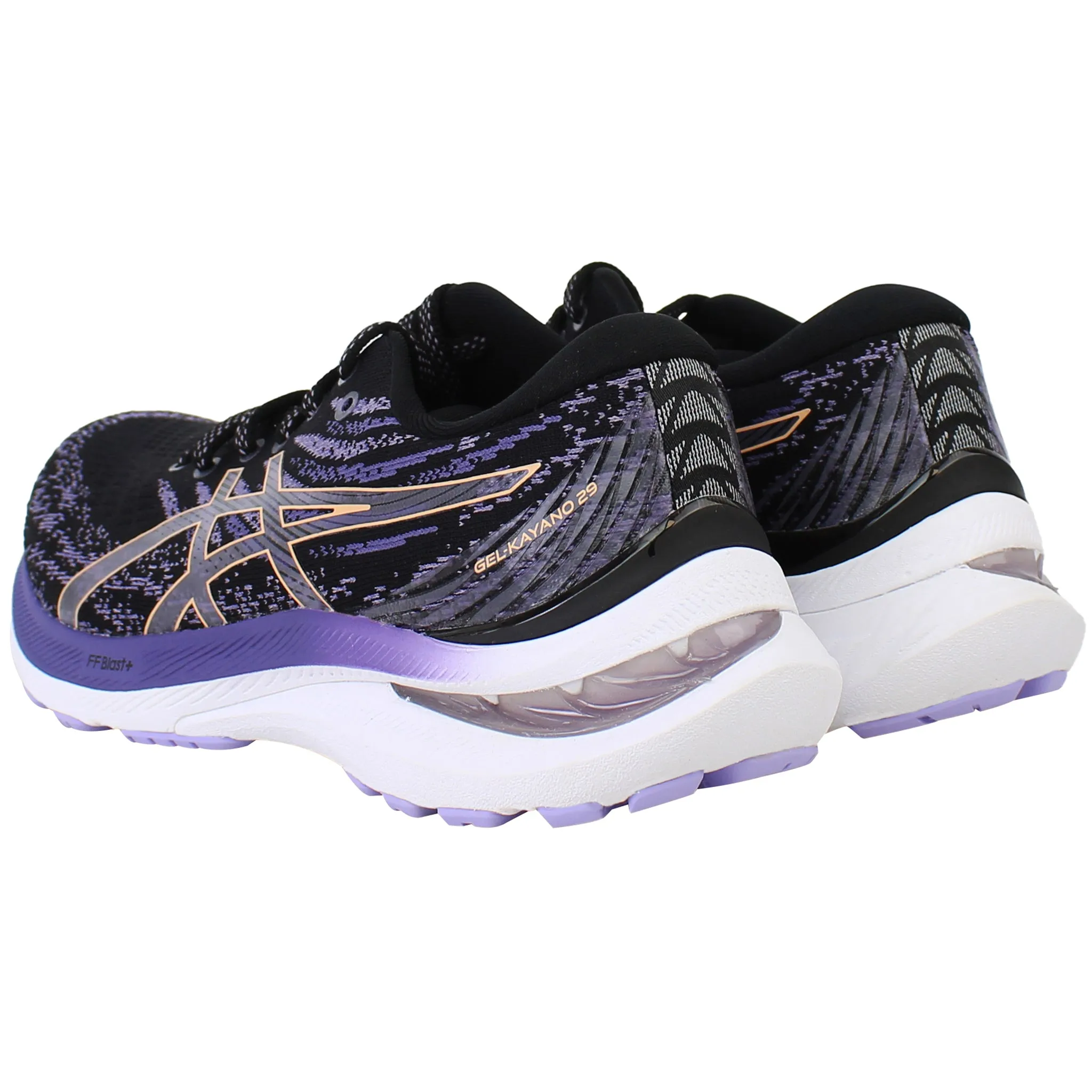 Asics Gel-Kayano 29 Womens Black Running Shoes