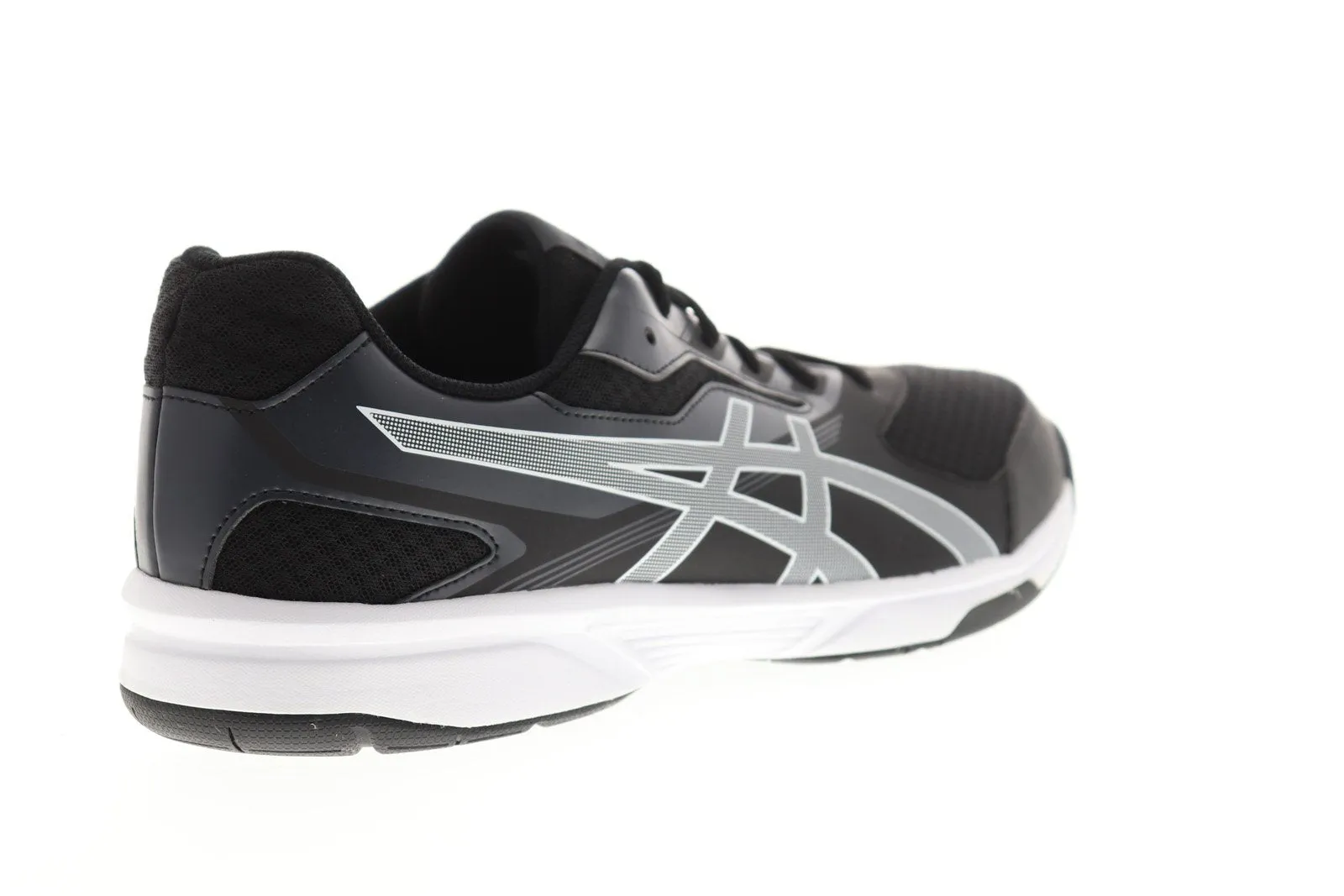 Asics Upcourt 2 B705Y-9001 Mens Black Mesh Lace Up Athletic Volleyball Shoes