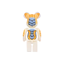 Bearbrick Negora Oddeye 400% "Cream"