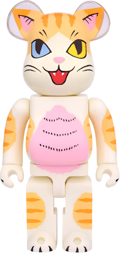Bearbrick Negora Oddeye 400% "Cream"