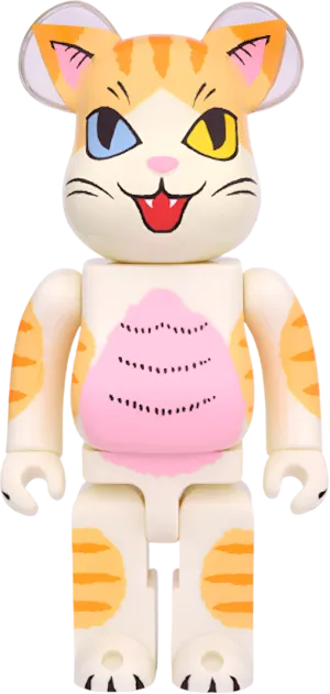 Bearbrick Negora Oddeye 400% "Cream"