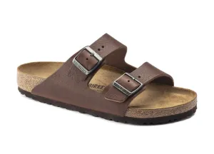 Birkenstock Arizona Vintage Wood Roast Natural Leather Made In Germany