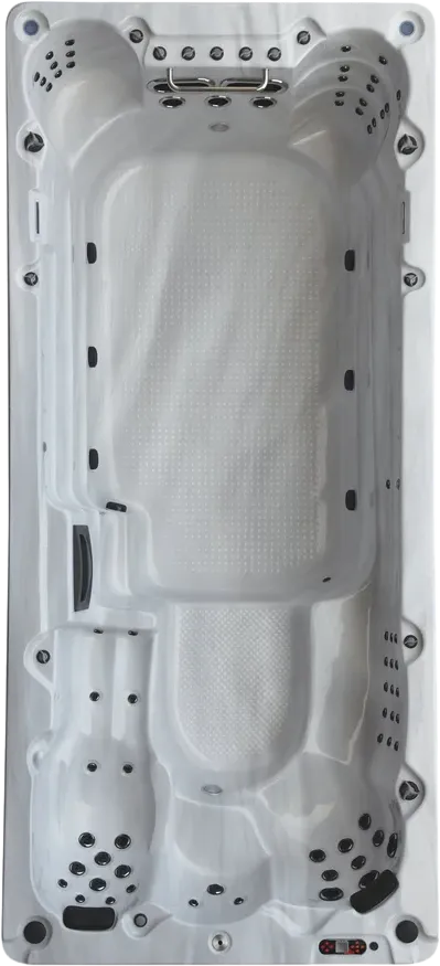 Canadian Spa Co. St. Lawrence Swim Spa 16 Ft. 15-person 72-Jet New