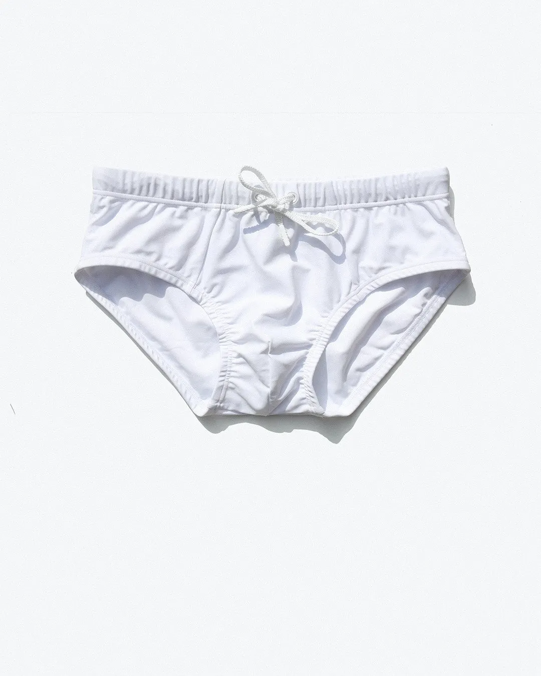 CDLP Econyl Swim Brief White