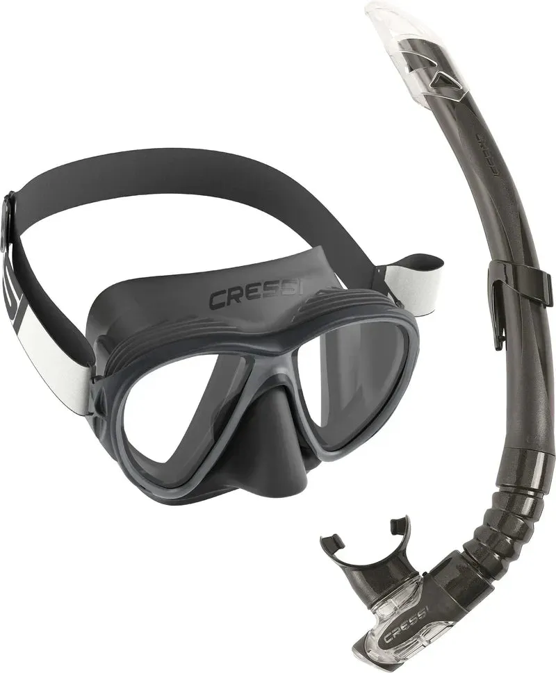 Cressi Fiji Prescription Mask   Gamma Snorkel Combo