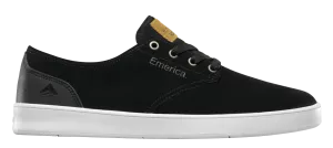 Emerica Mens Romero Laced Black Black White Shoes