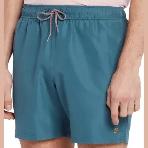 Farah Mens Colbert Plain Swim Short Ocean