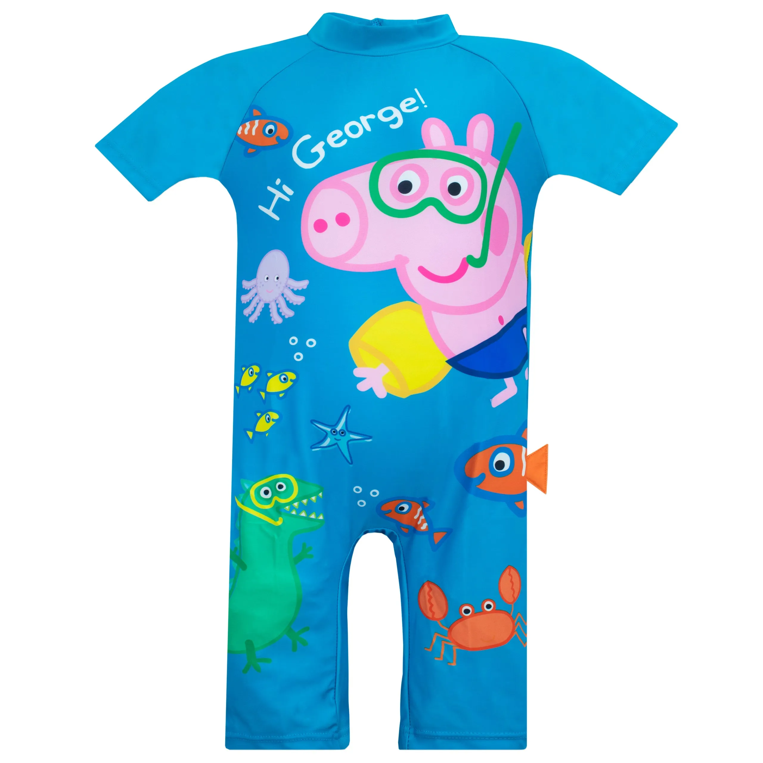 George Pig Surfsuit And Swimming Bag Set