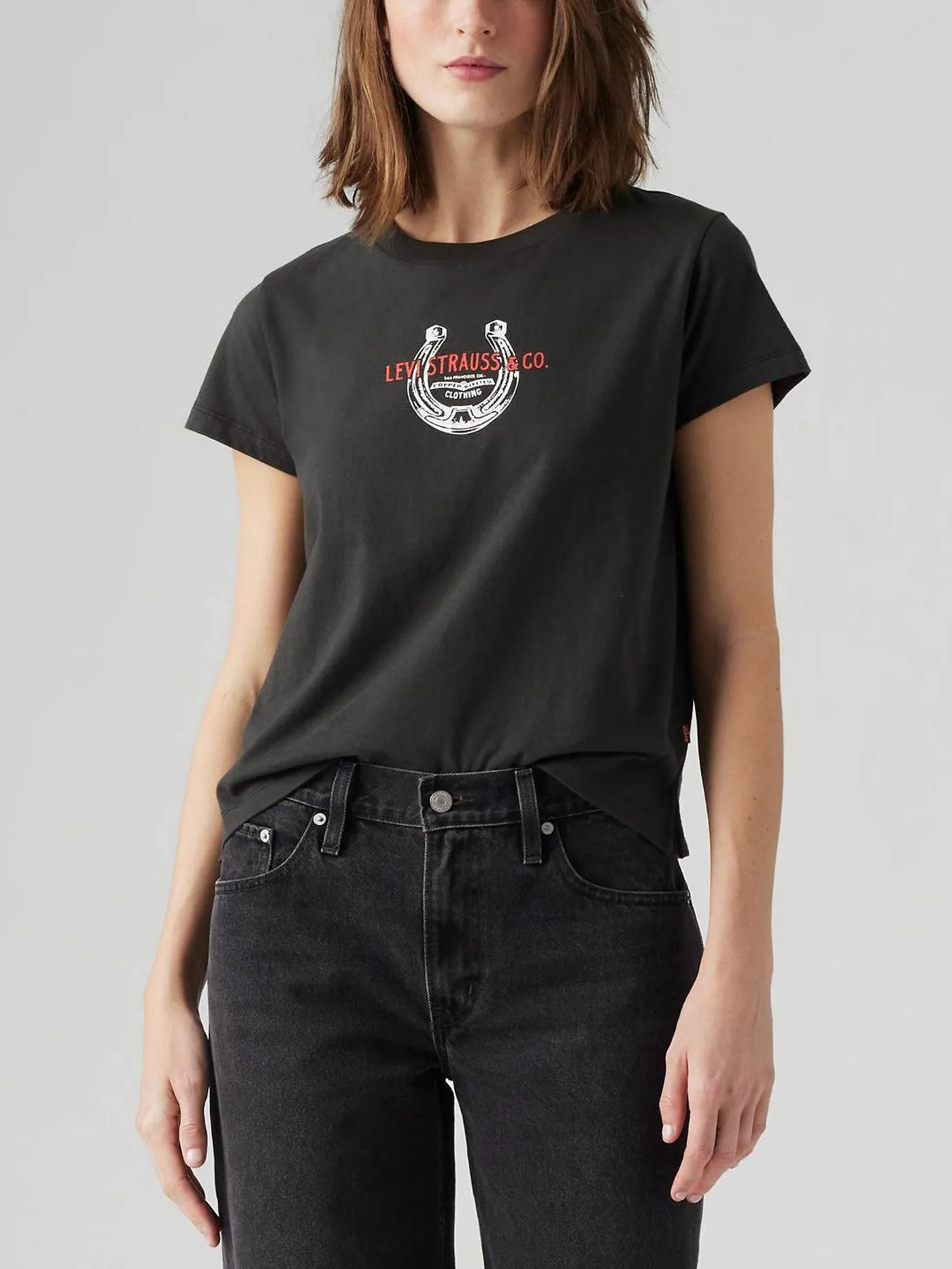 Graphic Horseshoe Pirate Black T-Shirt
