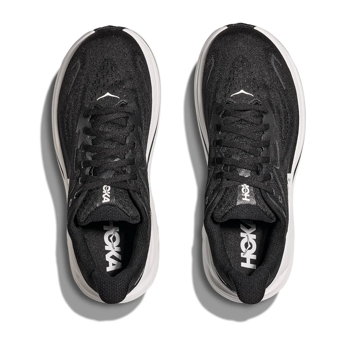 Hoka Clifton 10 Mens | Black / White