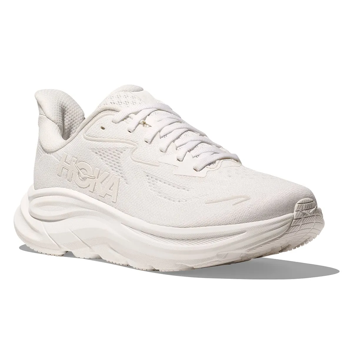 Hoka Clifton 10 Womens | White / White