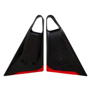 Hubboards Boost'n Houston Swim Fins - Black/Red