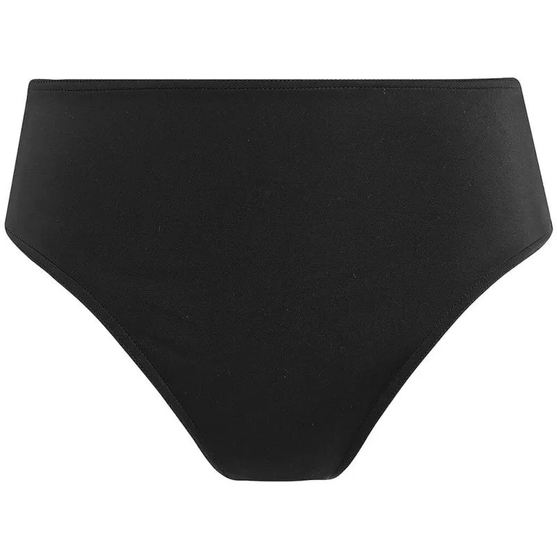 Jewel Cove High Waist Bikini Brief Plain Black - Freya Swim