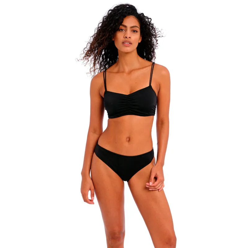Jewel Cove Hipster Bikini Brief Plain Black - Freya Swim