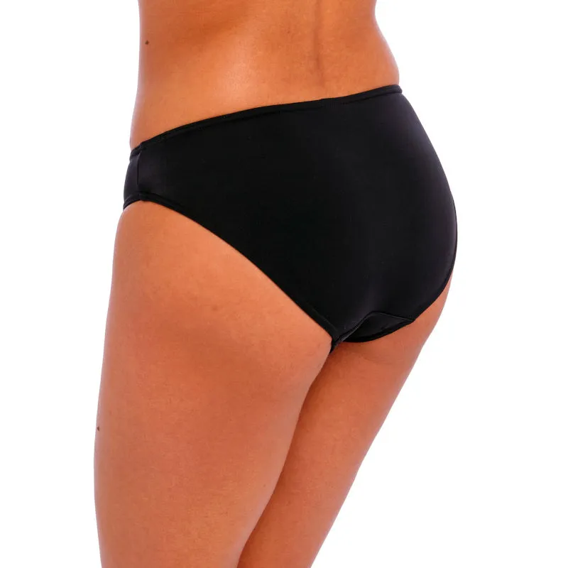 Jewel Cove Hipster Bikini Brief Plain Black - Freya Swim