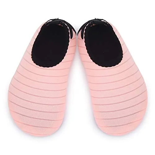 L-RUN Baby Boys Girls Water Shoes Barefoot Quick Dry Apricot 0-6 Months=EU15-16