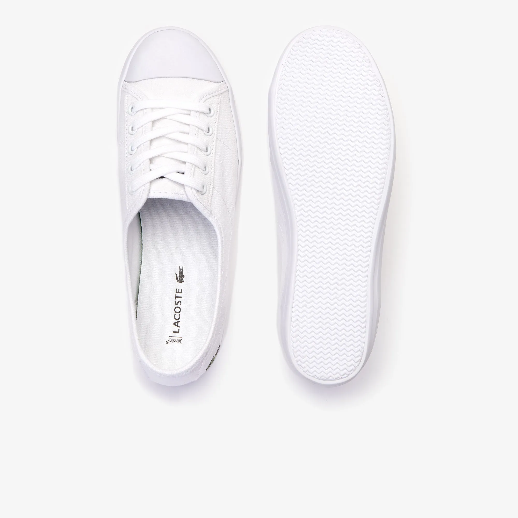Lacoste Ziane Bl 2 Cfa Shoes - White/Gloss-Log-Marzipan-Java Bl