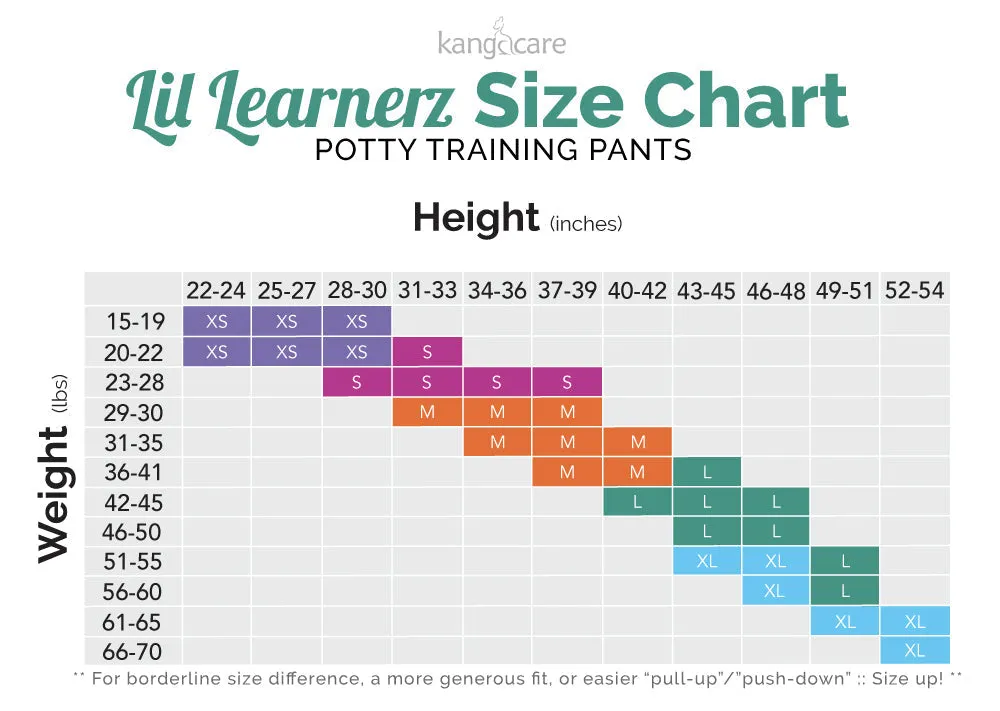 Lil Learnerz Training Pants (2pk) - Small