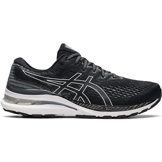 Men's Asics GEL-Kayano 28, Black/White, 10 2E Wide