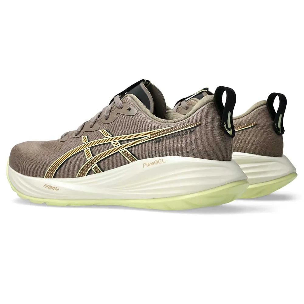 Men's Gel-Cumulus 27 Running Shoe - Taupe Grey/Black - Wide (2E)