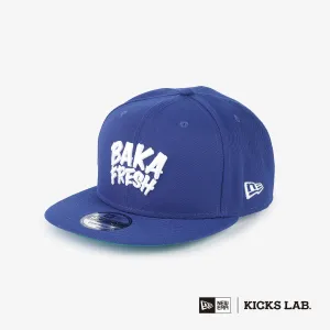 NEW ERA × KICKS LAB.NEW ERA 9FIFTY DARK ROYAL/WHITE/GREEN【BAKA FRESH by KICKS LAB.】