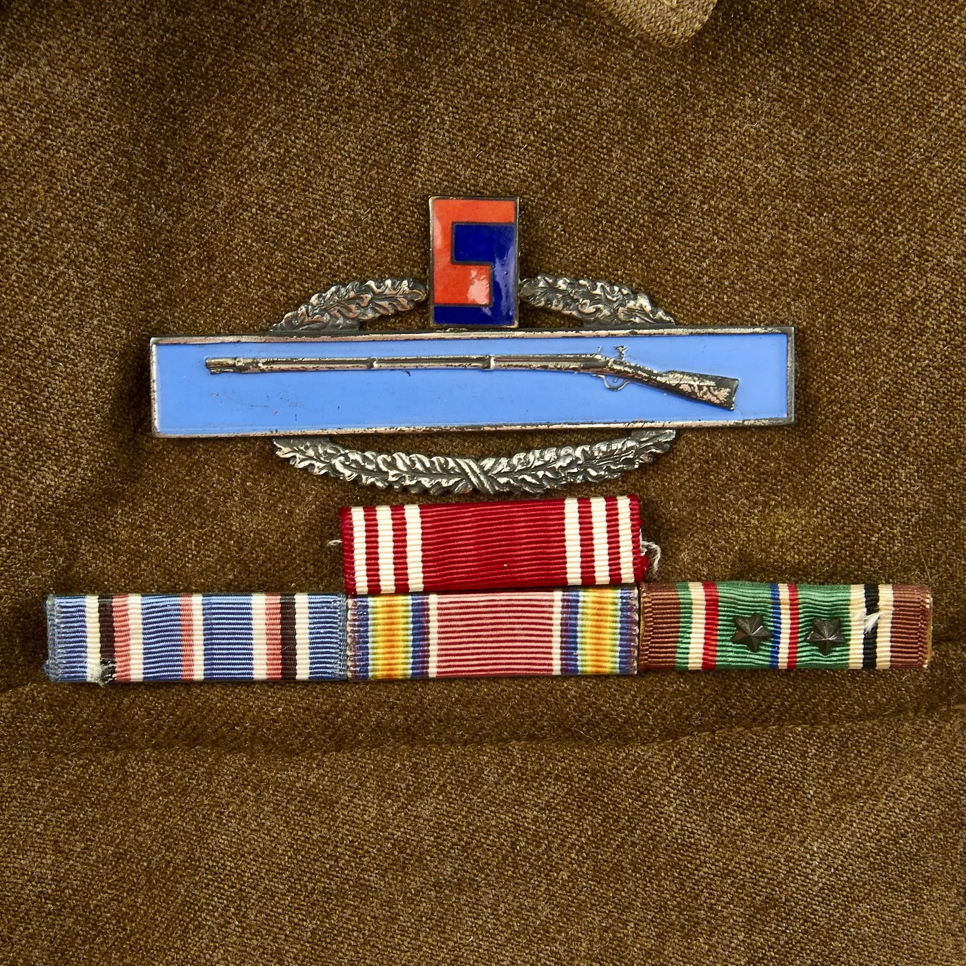 Original U.S. Named Anti-Tank Company 271st Infantry Regiment Named Ike Jacket with Reseach