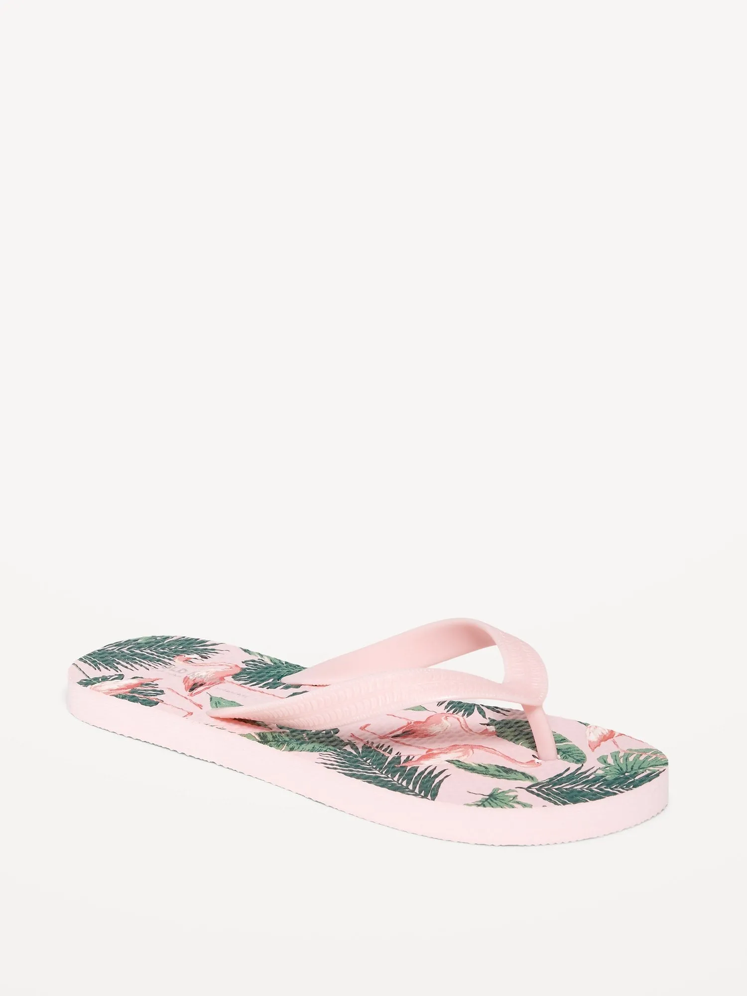 Printed Flip-Flop Sandals for Girls (Partially Plant-Based)